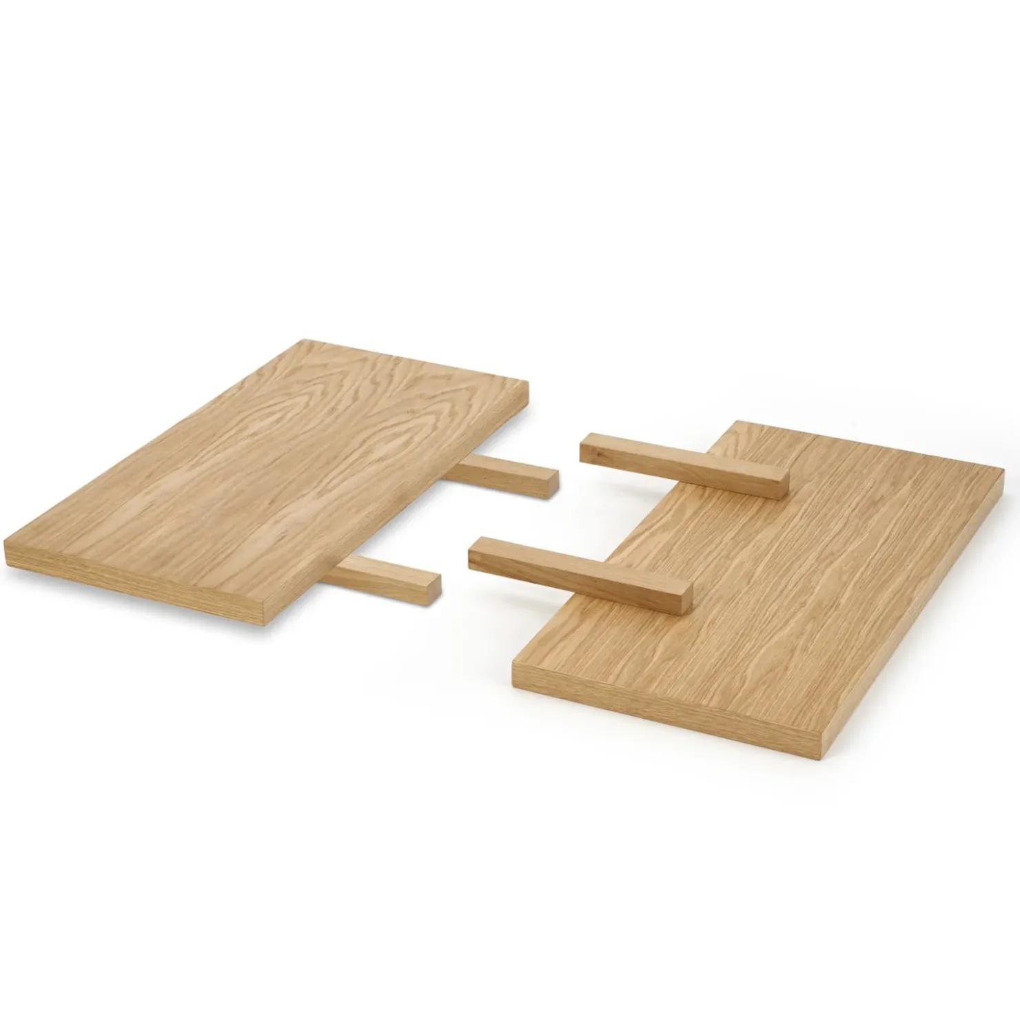 Garnero Arredamenti Allunghe tavolo 45x90cm rovere nero Ridge Outlet