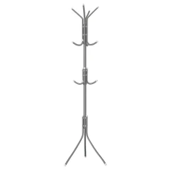 Garnero Arredamenti Appendiabiti da terra 35xh175 cm design moderno Elena Grigio Clearance