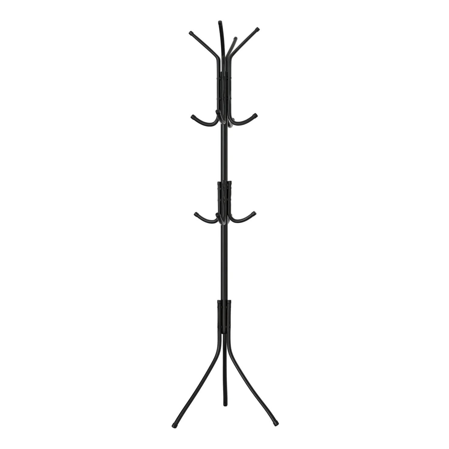 Garnero Arredamenti Appendiabiti da terra 35xh175 cm design moderno Elena Nero