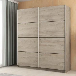 Garnero Arredamenti Armadio ante scorrevoli Arturo 180 cm quercia Hot