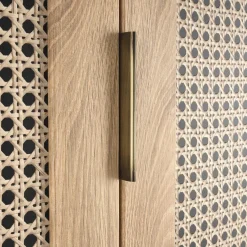 Garnero Arredamenti Armadio multiuso 80x200h cm 2 ante 1 cassetto moderno rovere Sombra Outlet