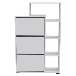 Garnero Arredamenti Armadio scarpiera 90x143h cm bianco opaco Connie Best