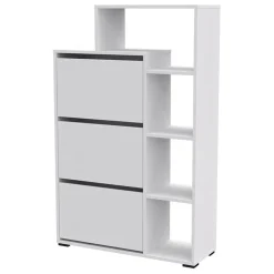 Garnero Arredamenti Armadio scarpiera 90x143h cm bianco opaco Connie Best