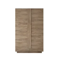 Garnero Arredamenti Armadio soggiorno 120x193h cm 2 ante moderno Alvarez Rovere