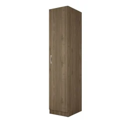 Garnero Arredamenti Armadio 40x191h cm 1 anta moderno Marzia Noce Clearance