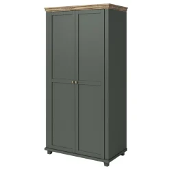 Garnero Arredamenti Armadio 108x216h cm 2 ante battenti moderno verde quercia Texel Online