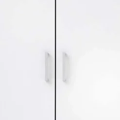 Garnero Arredamenti Armadio 78x176h cm 2 ante battenti bianco opaco Light Gihome®