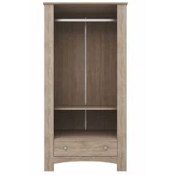 Garnero Arredamenti Armadio 90x181h cm 2 ante con cassetto rovere sonoma Londra Sale