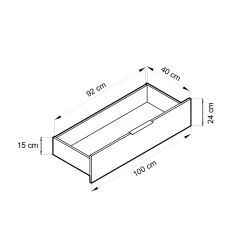 Garnero Arredamenti Armadio 206x200h cm 4 ante con specchio moderno cashmere Miller Beige New