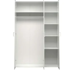 Garnero Arredamenti Armadio 116x176h cm 3 ante moderno bianco opaco Light Gihome® Discount