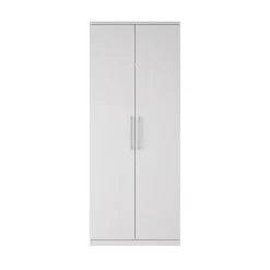 Garnero Arredamenti Armadio 81x199h cm 2 ante moderno Dogliani Bianco Frassinato