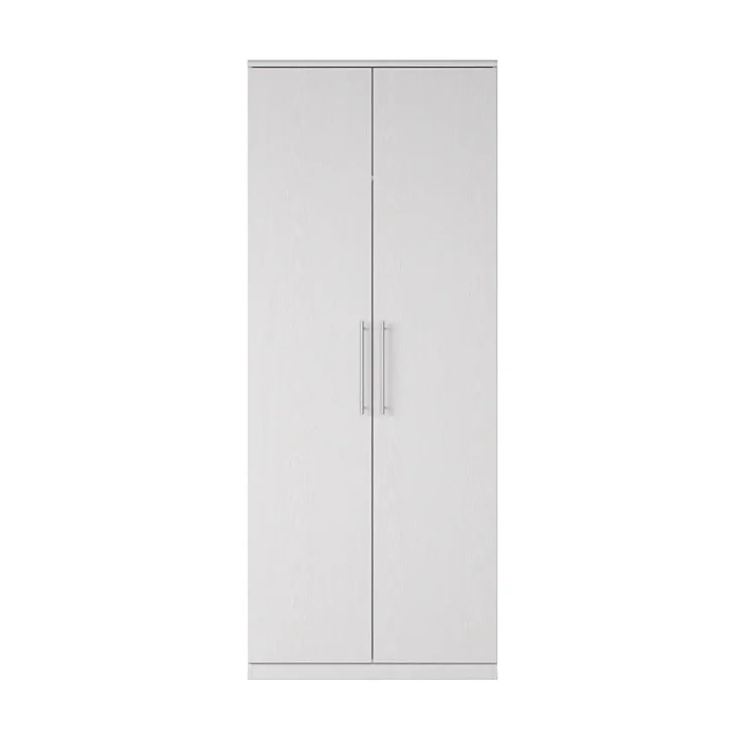 Garnero Arredamenti Armadio 81x199h cm 2 ante moderno Dogliani Bianco Frassinato