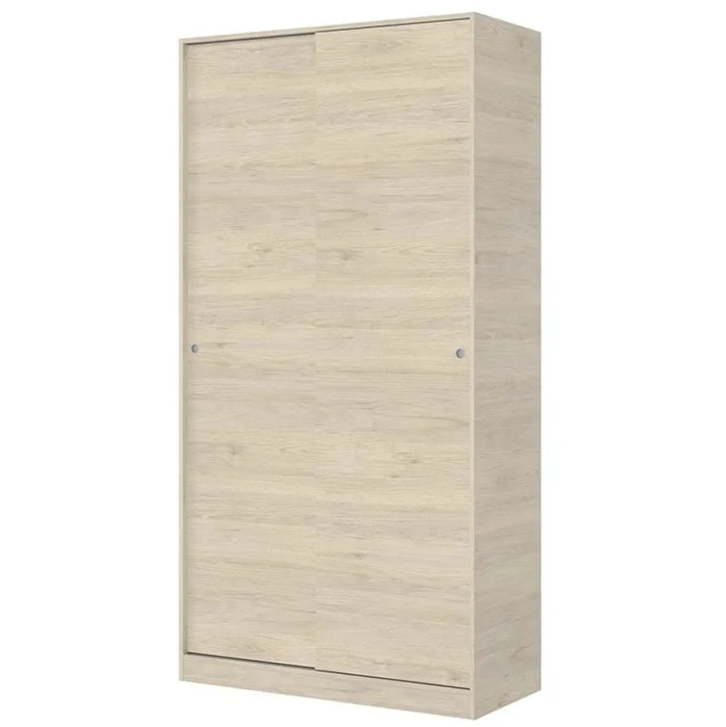 Garnero Arredamenti Armadio 100x204h cm 2 ante moderno scorrevoli Royal Rovere Outlet