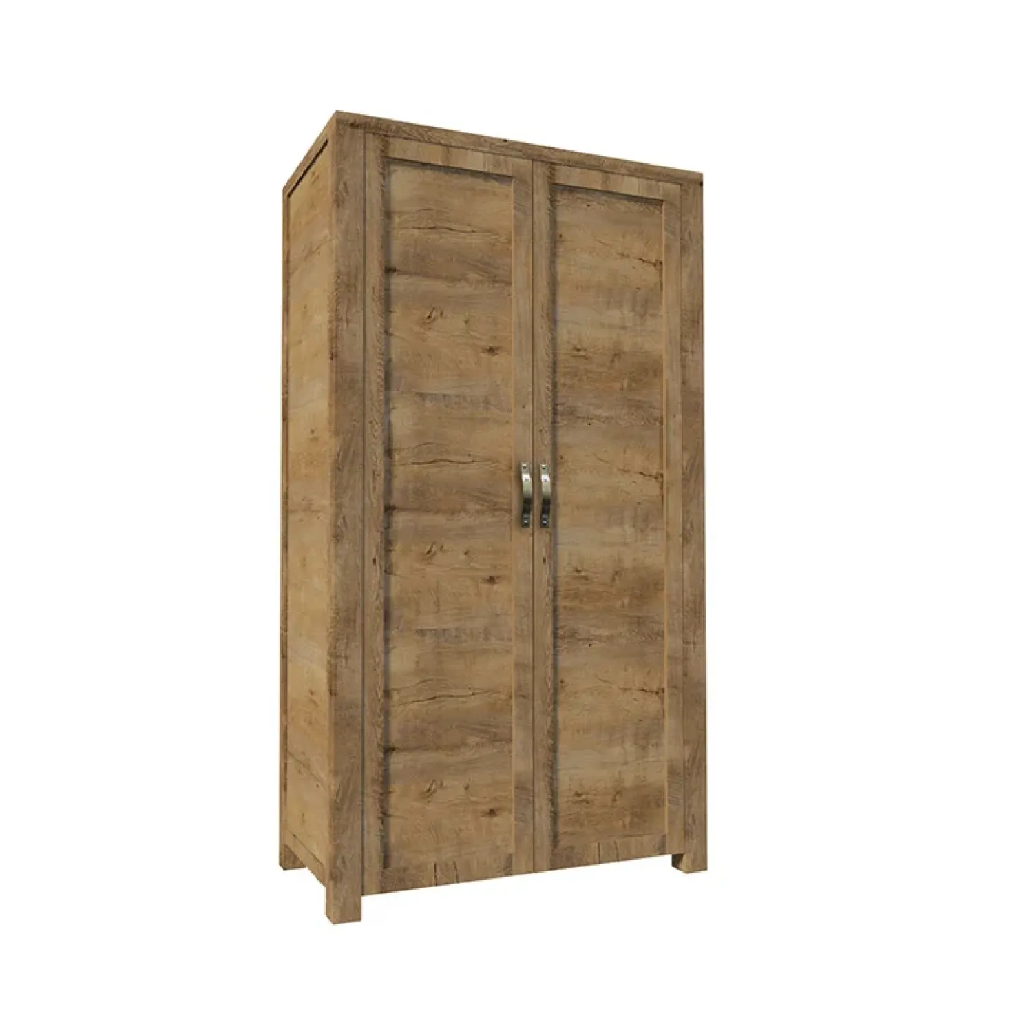 Garnero Arredamenti Armadio 100x186h cm 2 ante quercia Clyde New