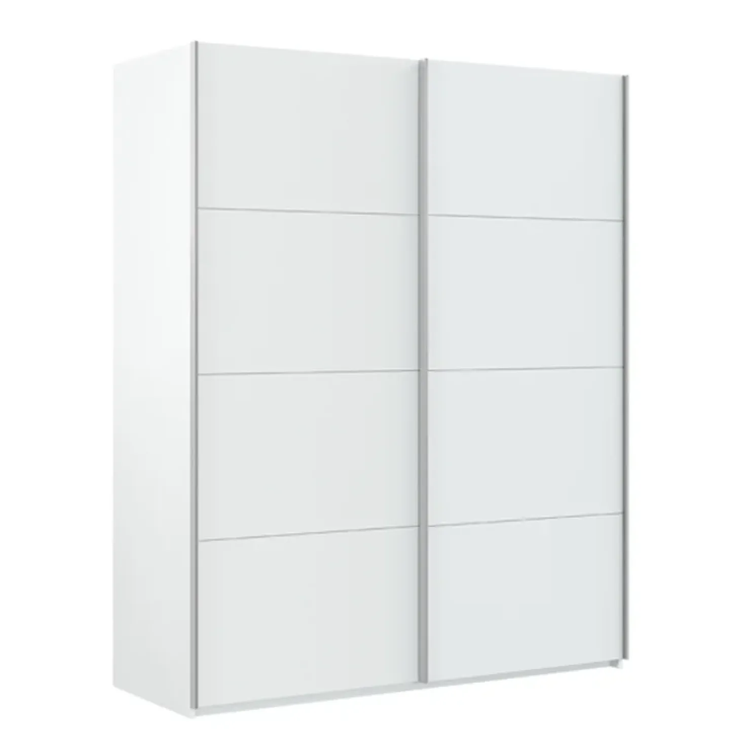 Garnero Arredamenti Armadio 150X200h cm 2 ante scorrevoli bianco opaco Taylor Best