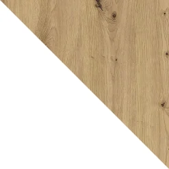 Garnero Arredamenti Armadio 200x215h cm 2 ante scorrevoli con specchio bianco opaco rovere Silven Rovere - Bianco opaco Hot