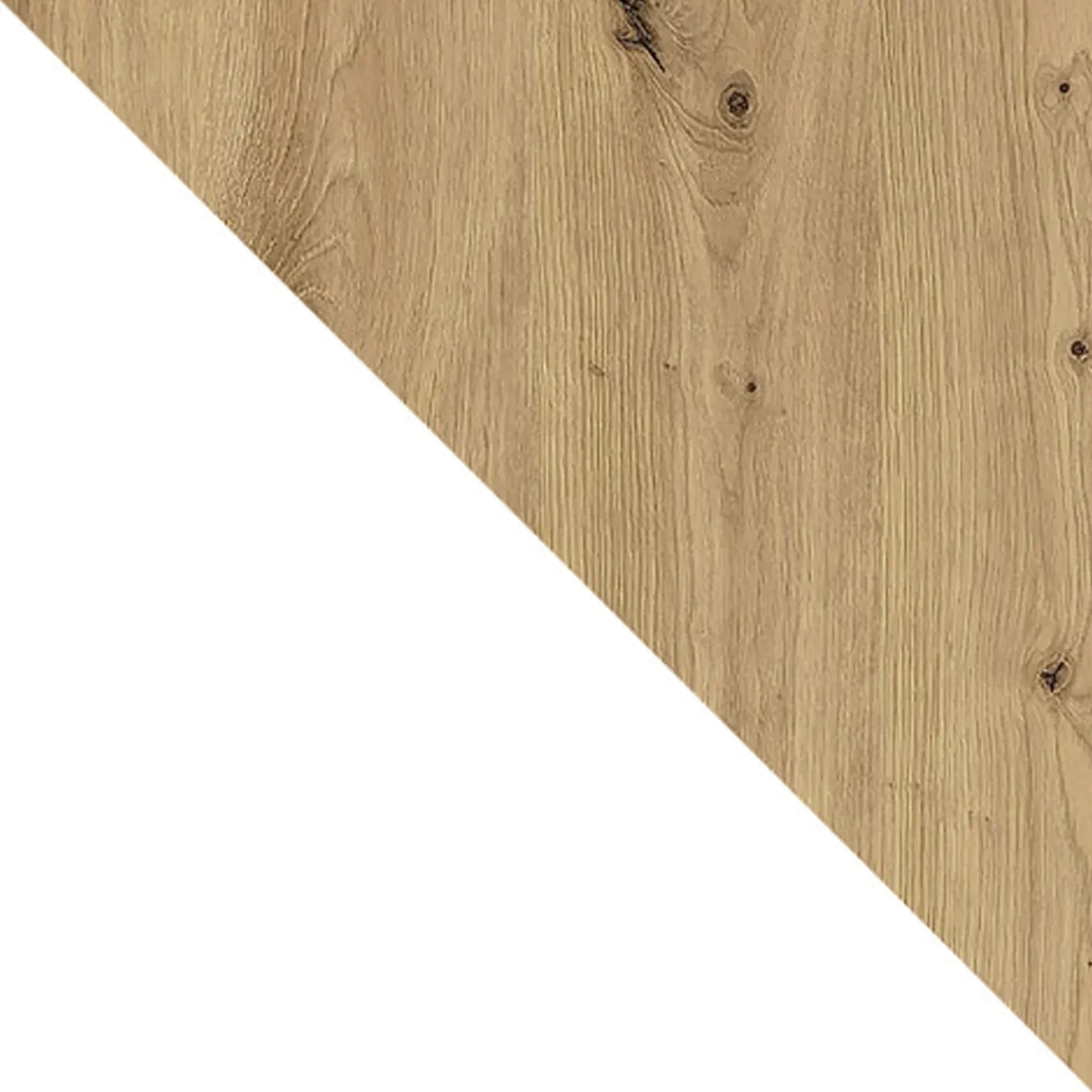 Garnero Arredamenti Armadio 200x215h cm 2 ante scorrevoli con specchio bianco opaco rovere Silven Rovere - Bianco opaco Hot