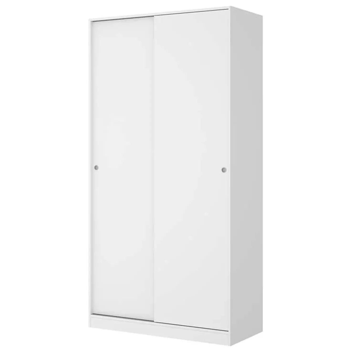 Garnero Arredamenti Armadio 100x204h cm 2 ante scorrevoli Royal Bianco Lucido Sale