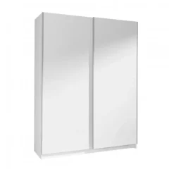 Garnero Arredamenti Armadio 150x206h cm 2 ante scorrevoli bianco Clara Gihome® Best