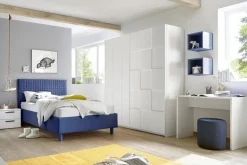 Garnero Arredamenti Armadio 243x230h cm 2 ante scorrevoli bianco opaco Obsession Enjoy Sale