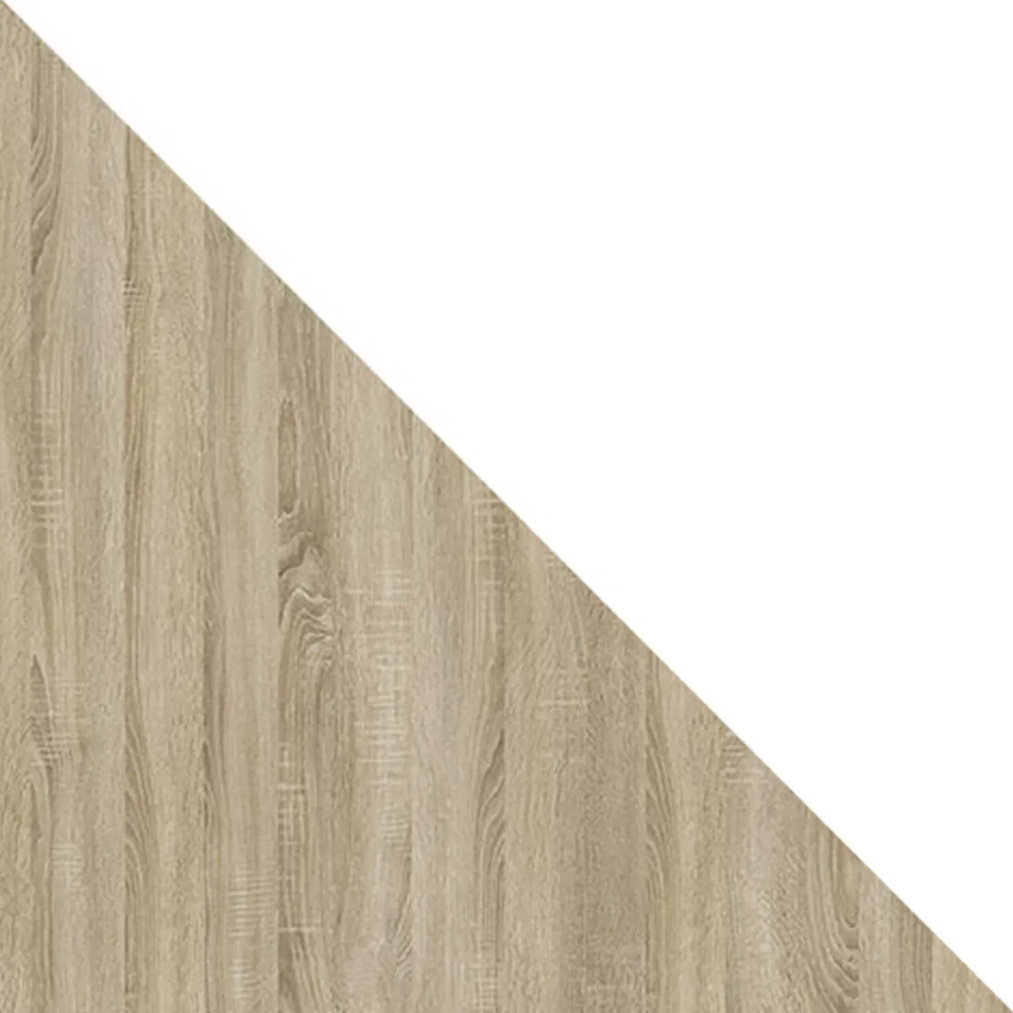 Garnero Arredamenti Armadio 200x215h cm 2 ante scorrevoli con specchio rovere sonoma bianco opaco Silven Rovere sonoma - Bianco opaco Clearance