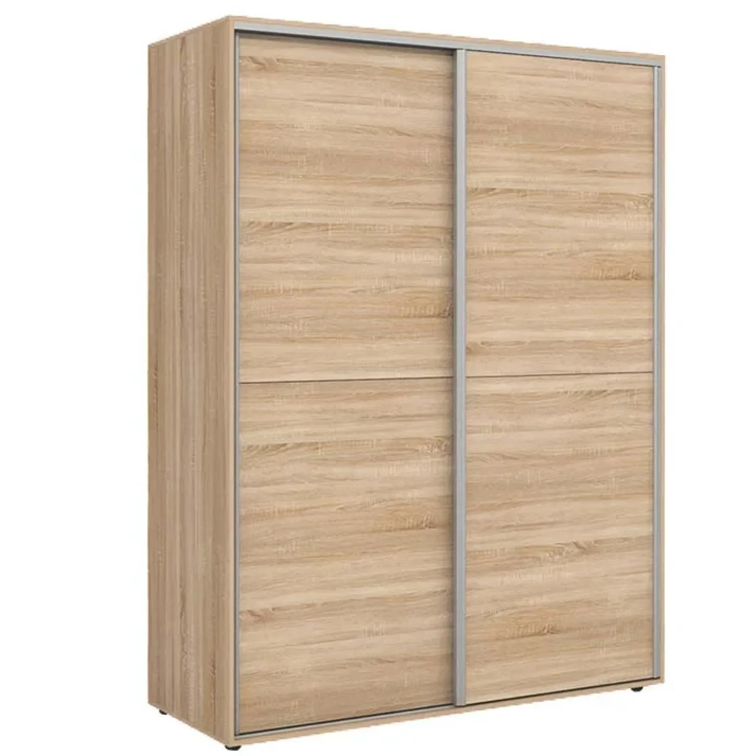 Garnero Arredamenti Armadio 150x200h cm 2 ante scorrevoli moderno Roma Rovere Best