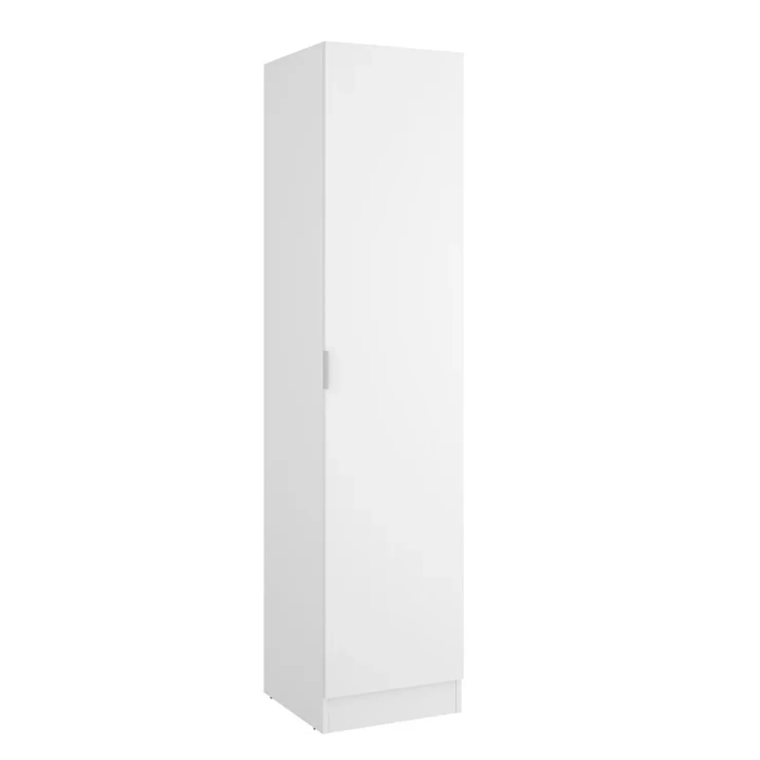 Garnero Arredamenti Armadio 41x184h cm con barra appendiabiti legno bianco Juan Bianco Opaco Online