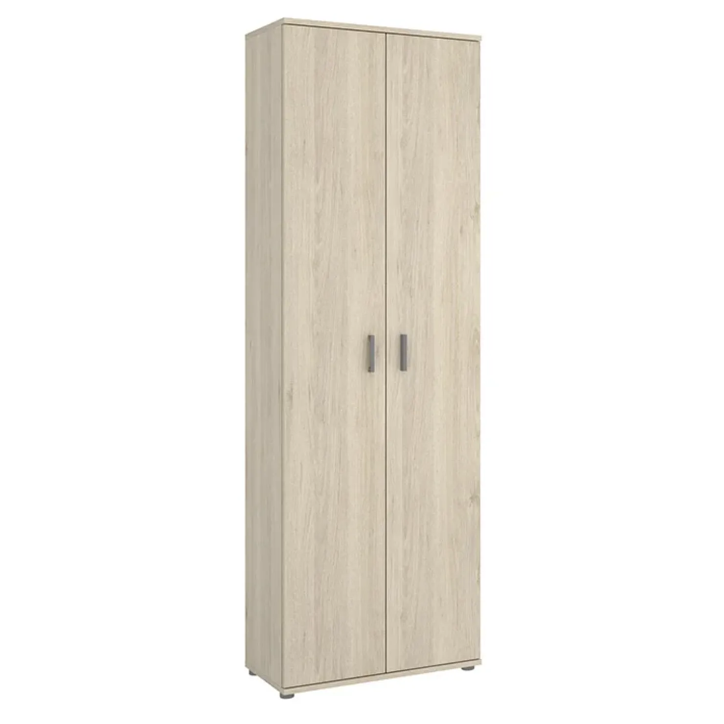 Garnero Arredamenti Armadio 61x190h cm due ante con ripiani multiuso legno Ander Discount