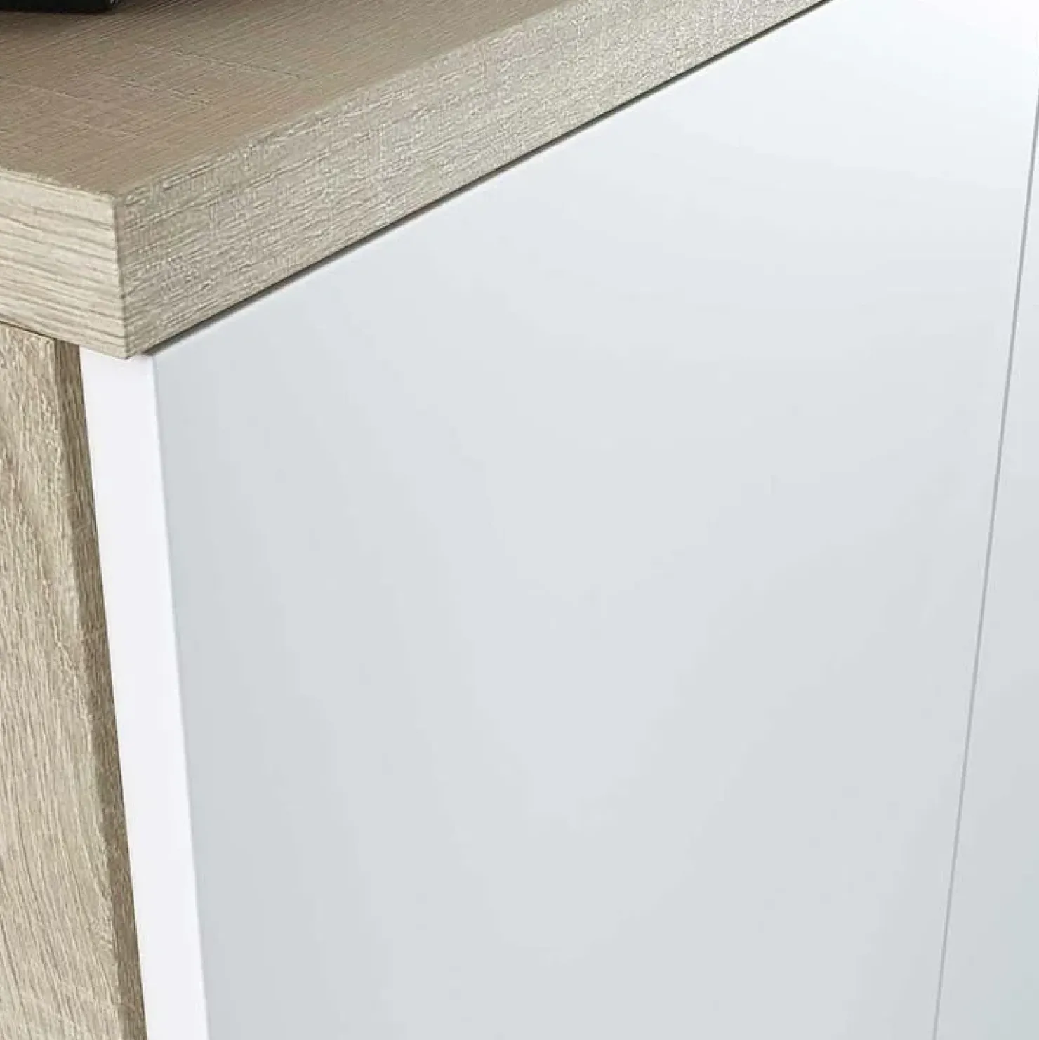 Garnero Arredamenti Arredo ufficio completo bianco opaco rovere natura Work 2 Hot