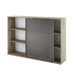 Garnero Arredamenti Arredo ufficio completo moderno rovere antracite lucido Time 7 Outlet