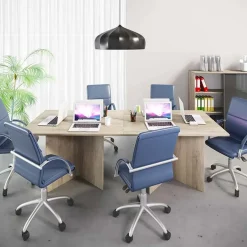 Garnero Arredamenti Arredo ufficio completo moderno rovere antracite lucido Time 1 Online