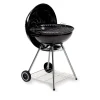 Garnero Arredamenti Barbecue a carbonella da giardino con ruote 45x73cm acciaio Cupola New
