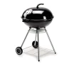 Garnero Arredamenti Barbecue da giardino a carbonella con ruote 56cm in acciaio Flat Sale