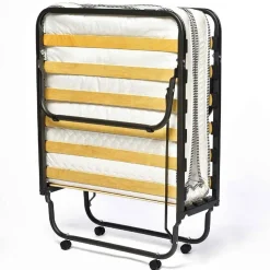 Garnero Arredamenti Brandina pieghevole a doghe con materasso 90x200cm Alba Online