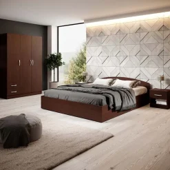 Garnero Arredamenti Camera completa alla francese moderna Tropea Wengè Clearance