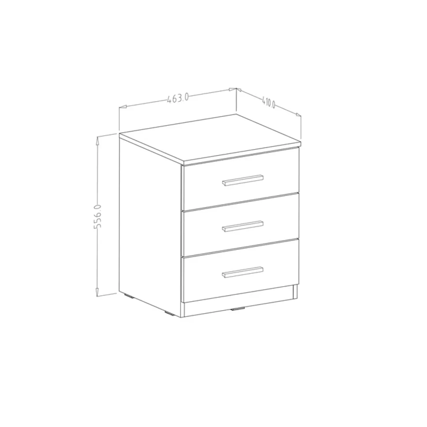 Garnero Arredamenti Camera completa con letto matrimoniale 160x200cm pino bianco beige Cortina Bianco Frassinato Discount