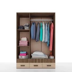 Garnero Arredamenti Camera completa matrimoniale rovere scuro-chiaro Rovigo