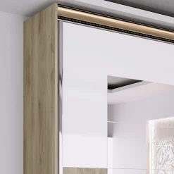 Garnero Arredamenti Camera da letto completa rovere sonoma bianco opaco Riga Sale