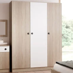 Garnero Arredamenti Camera da letto completa matrimoniale rovere bianco opaco Vieste