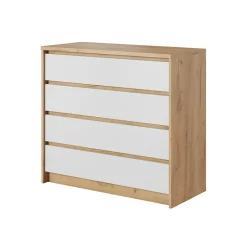 Garnero Arredamenti Camera da letto completa matrimoniale moderna bianco rovere Sweet Clearance