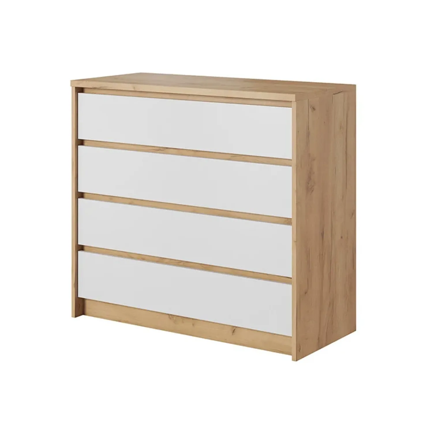 Garnero Arredamenti Camera da letto completa matrimoniale moderna bianco rovere Sweet Clearance