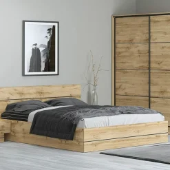 Garnero Arredamenti Camera da letto completa matrimoniale moderna quercia Tamika Online