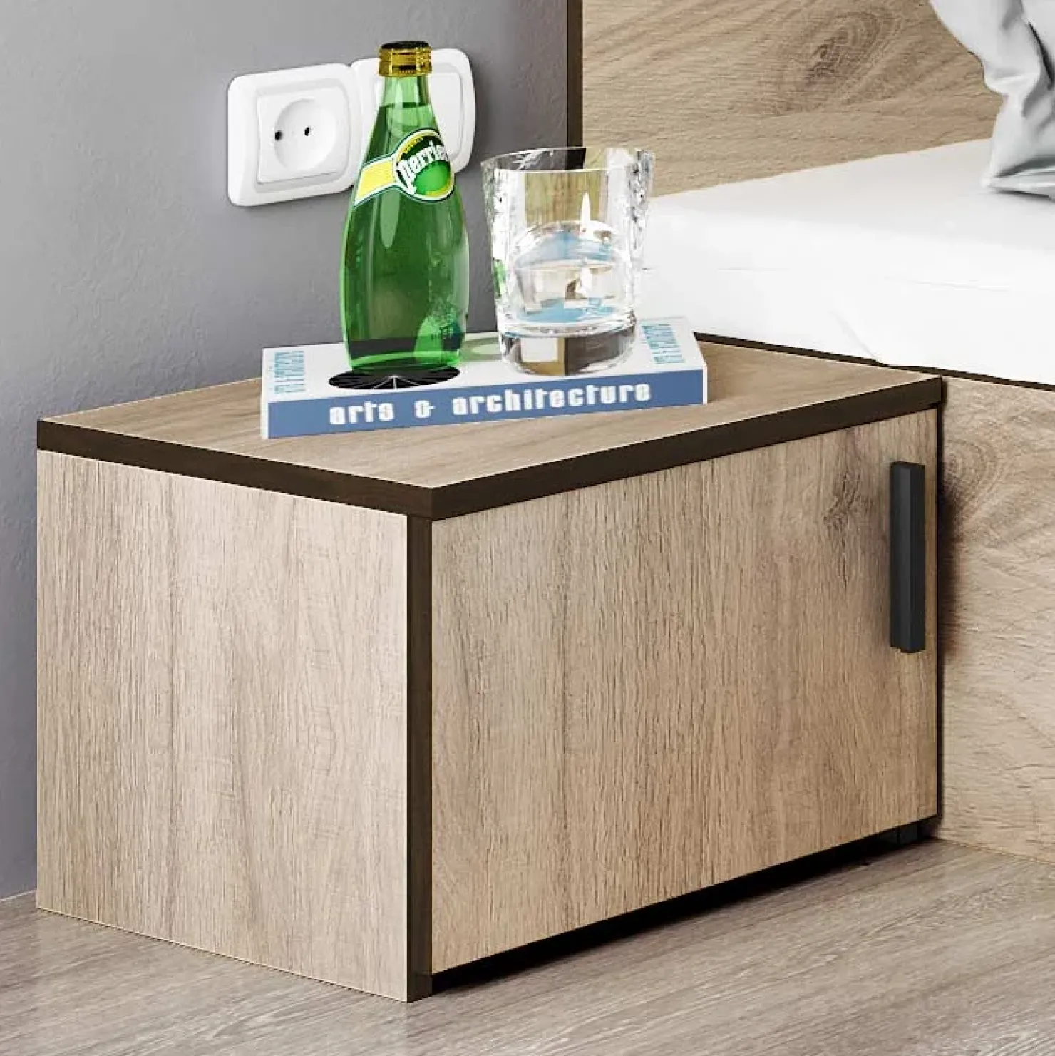 Garnero Arredamenti Camera da letto completa matrimoniale rovere sonoma Iglesia Clearance