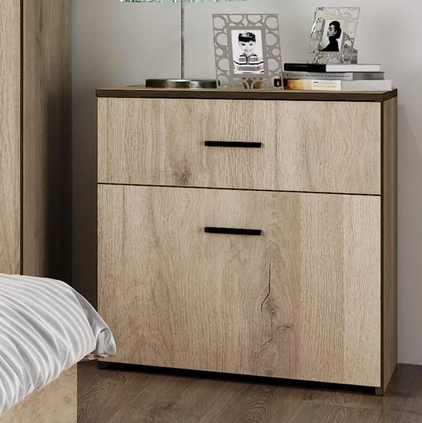 Garnero Arredamenti Camera da letto completa matrimoniale rovere sonoma Iglesia Clearance