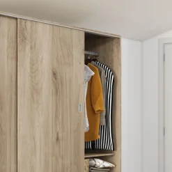 Garnero Arredamenti Camera da letto moderna completa matrimoniale rovere sonoma Danubio Hot