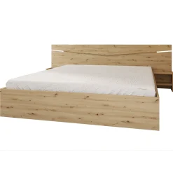 Garnero Arredamenti Camera da letto moderna completa matrimoniale Camilla 2 Rovere Rustico Hot