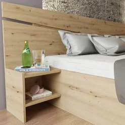 Garnero Arredamenti Camera da letto moderna completa matrimoniale Camilla 2 Rovere Rustico Hot