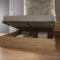 Garnero Arredamenti Camera da letto moderna completa matrimoniale Camilla 2 Rovere Rustico Hot