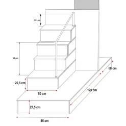 Garnero Arredamenti Cameretta bambini completa 2 letti singoli bianco nero Diego Gihome® Bianco Lucido - Nero Lucido Best