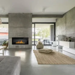 Garnero Arredamenti Caminetto 90x40cm bioetanolo Denny Gihome® Nero Opaco Clearance